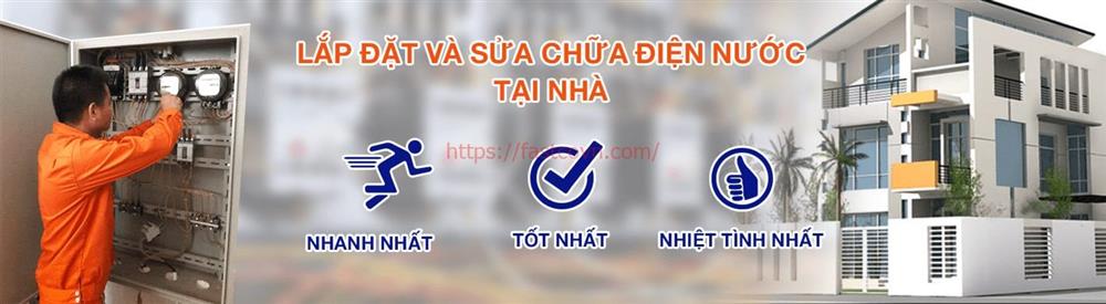Dịch vụ sửa điện nước Hà Nội của Fastco VN